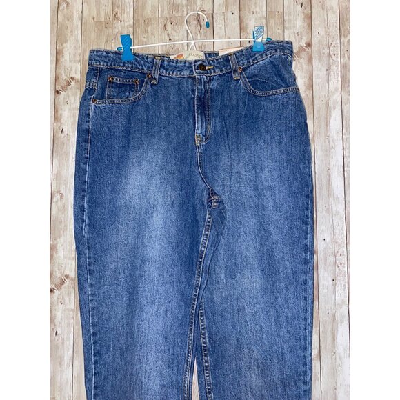 Women's Route 66 Classic Fit Denim Blue Jeans Size 16S Short NWT High Rise - Picture 3 of 11